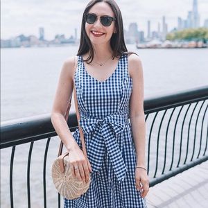 A.Colin by Flying Tomatoes Blue Gingham Dress